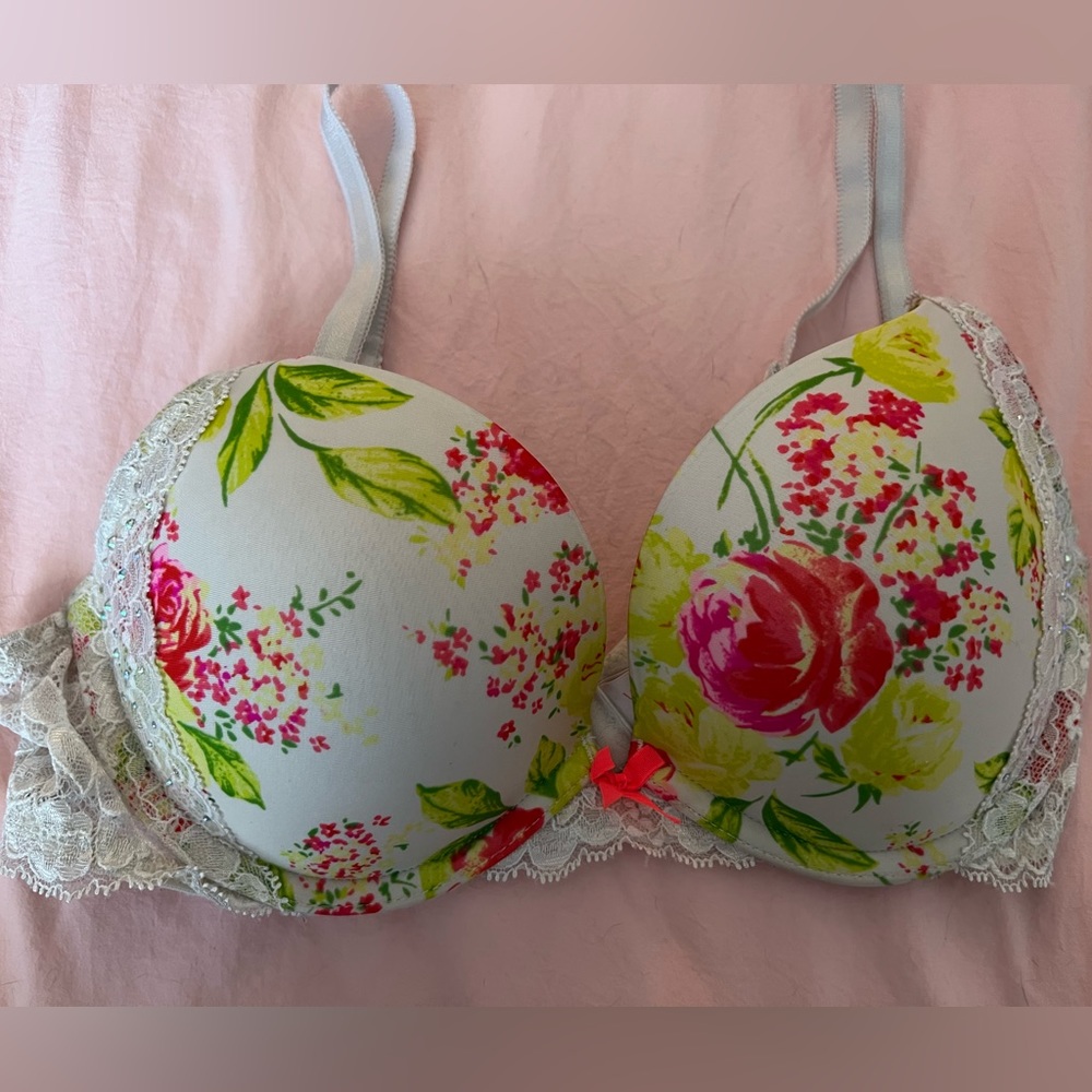 Victoria’s Secret dream angels push up floral 34C